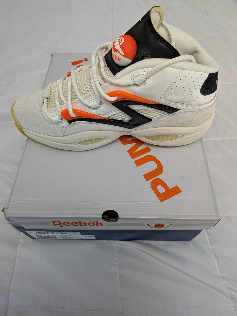 Reebok Question Pump Mid. - Picture 7 of 13